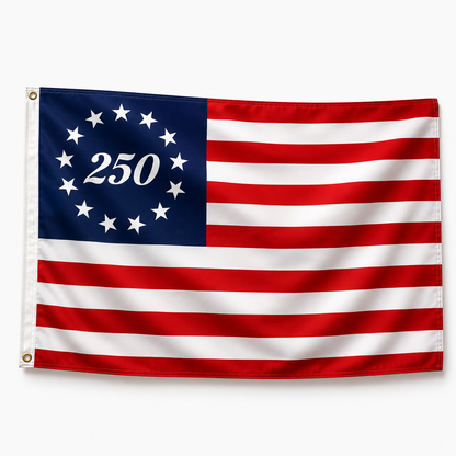 America 250th Anniversary Flag – 250 Years Of Freedom Patriotic Flag