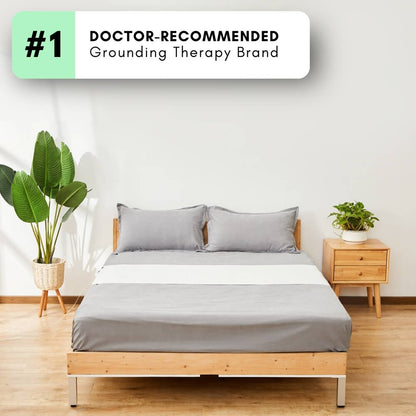 【🔥Flash Sale 75% OFF🔥】LBMLBM™ Grounding Bedsheet – Deep Sleep, Pain Relief & Stress Reduction