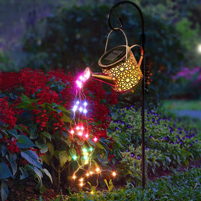 2026 Solar Powered Starry Watering Can (IP65 Waterproof)