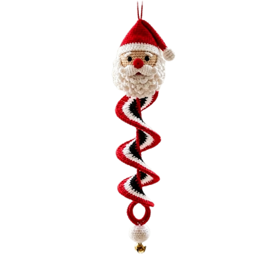 🔥3D Christmas Crafts Kit🎁Crochet Snowman Spiral Ornament DIY Kit✨